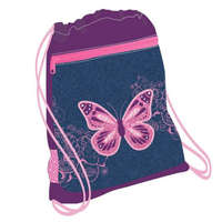 Belmil Belmil hálós és zsebes tornazsák, Pillangós/Purple Flying Butterfly