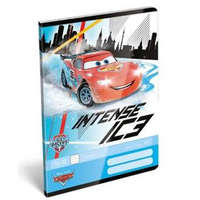 Egyéb Autós Cars/Verdák 1. osztályos vonalas füzet, A5/14-32