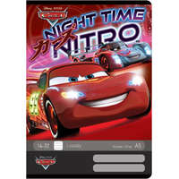 Egyéb Autós Cars/Verdák Nitro 1. osztályos vonalas füzet, A5/14-32