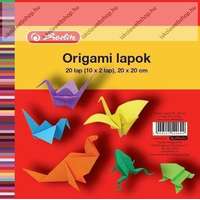 Herlitz Origami lapok 20x20 cm (20 ív) - Herlitz