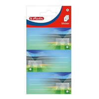 Herlitz Focis iskolai etikett, 9 db - Herlitz