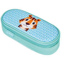 Herlitz Herlitz ovális tolltartó, Cute Animals - Tiger