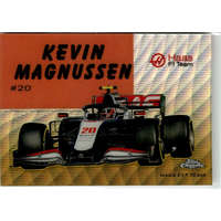 Topps 2020 Topps Chrome Formula 1 Racing 1954 World on Wheels Gold Refractor #54W-34 Kevin Magnussen 45/50