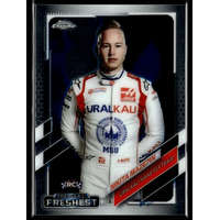 Topps 2021 Topps Chrome Formula 1 Racing #175 Nikita Mazepin