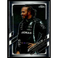 Topps 2021 Topps Chrome Formula 1 Racing #40 Lewis Hamilton