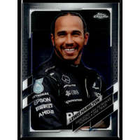 Topps 2021 Topps Chrome Formula 1 Racing #50 Lewis Hamilton