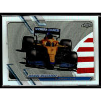 Topps 2021 Topps Chrome Formula 1 Racing Refractor #100 Daniel Ricciardo