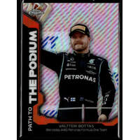 Topps 2021 Topps Chrome Formula 1 Racing Path to the Podium #PTP-VB Valtteri Bottas