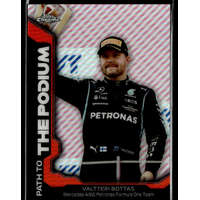 Topps 2021 Topps Chrome Formula 1 Racing Path to the Podium #PTP-VB Valtteri Bottas