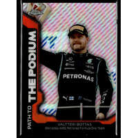 Topps 2021 Topps Chrome Formula 1 Racing Path to the Podium #PTP-VB Valtteri Bottas