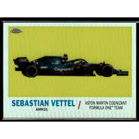 Topps 2021 Topps Chrome Formula 1 Racing 1961 Topps Sports Cars #T61-SV Sebastian Vettel