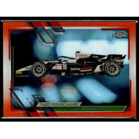 Topps 2021 Topps Chrome Formula 1 Racing Orange/Red Refractor #136 Théo Pourchaire