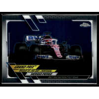 Topps 2021 Topps Chrome Formula 1 GRAND PRIX DRIVER OF THE DAY #160 Sergio Perez