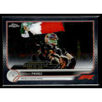 Topps 2022 Topps Chrome Formula 1 GRAND PRIX DRIVER OF THE DAY #189 Sergio Perez