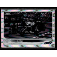Topps 2022 Topps Chrome Formula 1 Black and White RayWave Refractors F1 DRIVERS #46 Pierre Gasly