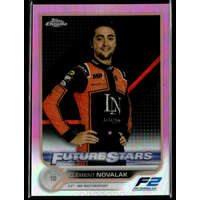 Topps 2022 Topps Chrome Formula 1 Pink Refractors Future Stars #88 Clément Novalak 09/75