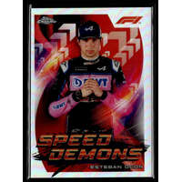 Topps 2022 Topps Chrome Formula 1 Speed Demons #SD-EO Esteban Ocon