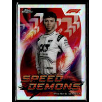 Topps 2022 Topps Chrome Formula 1 Speed Demons #44 Pierre Gasly