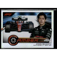 Topps 2023 Topps Chrome Formula 1 CAMBER #CAM-ZG Zhou Guanyu
