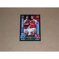 Panini 2015-16 Topps UEFA Champions League Match Attax Defensive Duo #18 Laurent Koscielny - Per Mertesacker