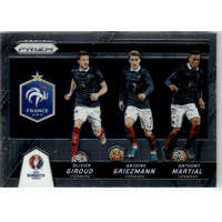 Panini 2016 Panini UEFA Euro Prizm Country Combinations Triples #1 Olivier Giroud/Antoine Griezmann/Anthony Martial