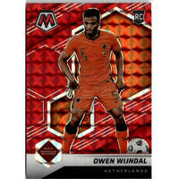 Panini 2021 Panini Mosaic Road to the FIFA World Cup Qatar Red Mosaic Prizm #176 Owen Wijndal