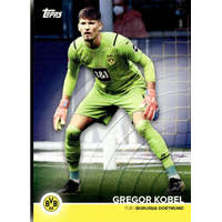 Topps 2021 Topps Borussia Dortmund Trading Cards Set Team Squad #BVB-GK Gregor Kobel
