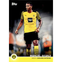 Topps 2021 Topps Borussia Dortmund Trading Cards Set Team Squad #BVB-MA Manuel Akanji