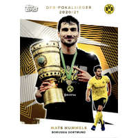 Topps 2021 Topps Borussia Dortmund Trading Cards Set DFB Pokal Cup #CUP-2 Mats Hummels