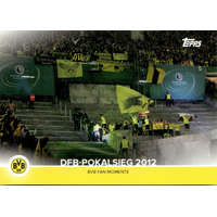 Topps 2021 Topps Borussia Dortmund Trading Cards Set BVB Fan Moments #B09-8 DFB-Pokalsieg 2012