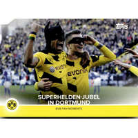 Topps 2021 Topps Borussia Dortmund Trading Cards Set BVB Fan Moments #B09-9 Superhelden-Jubel in Dortmund