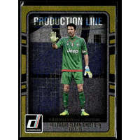 Panini 2016 Donruss Production Line Gold #34 Gianluigi Buffon