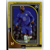 Topps 2021 Topps Museum Collection UEFA Champions League Gold #43 Romelu Lukaku 22/50