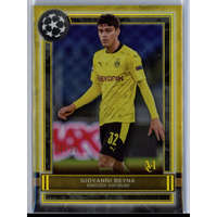 Topps 2020 Topps Museum Collection UEFA Champions League GOLD #42 Giovanni Reyna