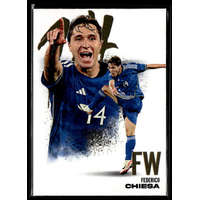 Futera 2024 Futera FX WORLD FOOTBALL Forward #75 Federico Chiesa