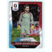 Panini 2016-17 Panini Uefa Euro Prizm Base Red & Light Blue Prizms #169 Igor Akinfeev