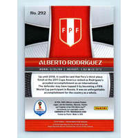 Panini 2017-18 Panini Prizm World Cup Soccer Base #292 Alberto Rodriguez
