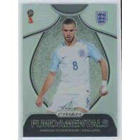 Panini 2017-18 Panini Prizm World Cup Soccer Fundamentals Silver #F-6 Jordan Henderson