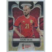 Panini 2017-18 Panini Prizm World Cup Soccer Base Black Gold Wave #201 David Silva