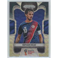 Panini 2017-18 Panini Prizm World Cup Soccer Base Black Gold Wave #47 Bryan Ruiz