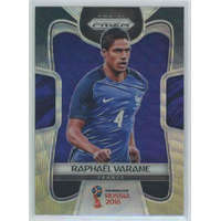 Panini 2017-18 Panini Prizm World Cup Soccer Base Black Gold Wave #84 Raphael Varane