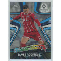 Topps 2017-18 Topps Champions League Chrome Future Stars #FS-JR James Rodriguez