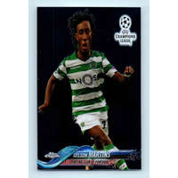 Topps 2017-18 Topps Champions League Chrome Base #21 Gelson Martins