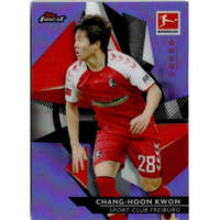 Topps 2020-21 Topps Finest Bundesliga Purple Refractor #43 Chang-hoon Kwon 051/250