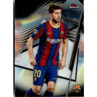 Topps 2020-21 Topps Finest UEFA Champions League #82 Sergi Roberto