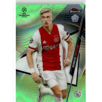 Topps 2020-21 Topps Finest UEFA Champions League Neon Green Refractor #51 Kenneth Taylor 95/99