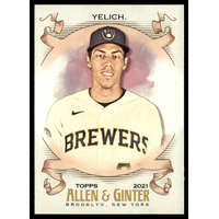 Topps 2021-22 Topps Allen and Ginter #80 Christian Yelich