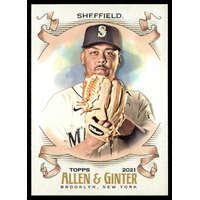 Topps 2021-22 Topps Allen and Ginter #252 Justus Sheffield