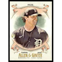 Topps 2021-22 Topps Allen and Ginter #138 Casey Mize
