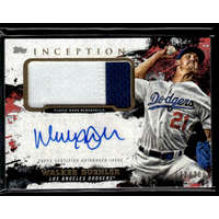 Topps 2021-22 Topps Inception Autograph PATCH #APC-WB Walker Buehler 032/200